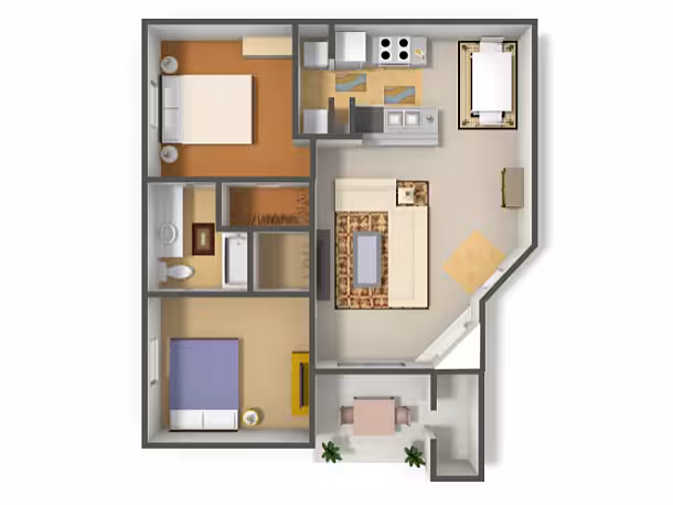 Unit 0721 0211 floor plan